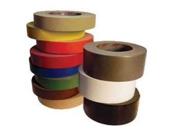 Cloth (Duct) Tape with waterproof backing in a range of colours