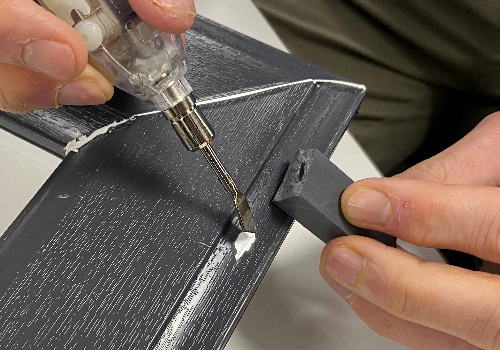 Konig Repair Waxes are hard and durable wax fillers